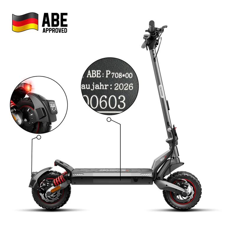 iScooter iX7 / iX7Pro Offroad E-Scooter mit Straßenzulassung