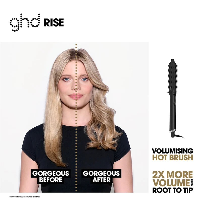 Rise Hot Brush Black Gift Set