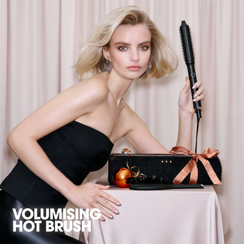 Rise Hot Brush Black Gift Set