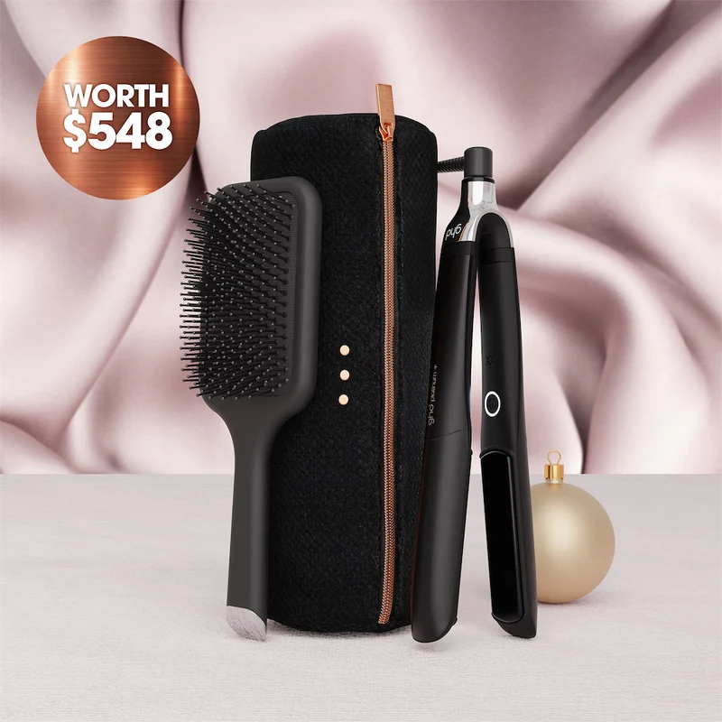 Platinum+ Hair Straightener Black Gift Set