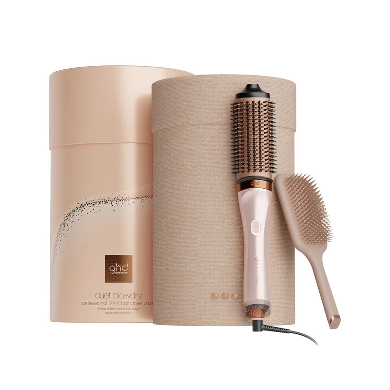 Duet Blowdry 2-In-1 Hair Dryer Brush Cashmere Beige