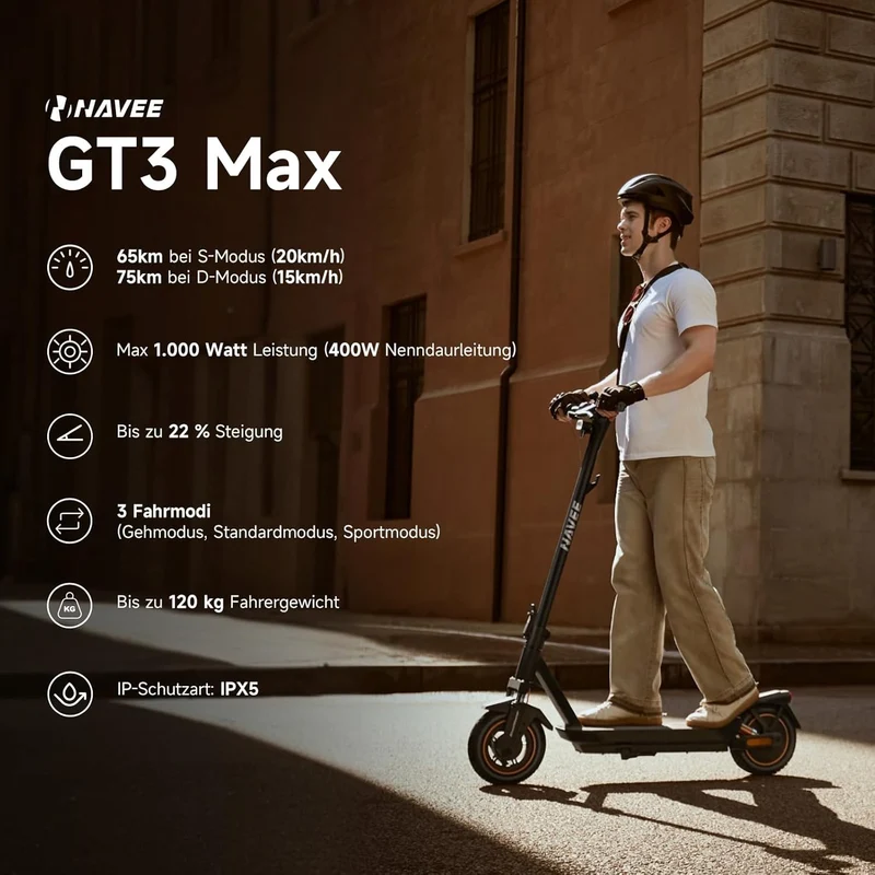 NAVEE GT3 Max (Generalüberholt – A Qualität)