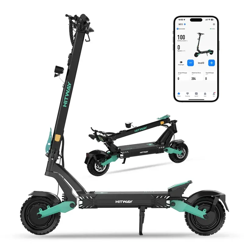 Hitway H11 ABE – 3600W Dualmotor Power E-Scooter mit Straßenzulassung