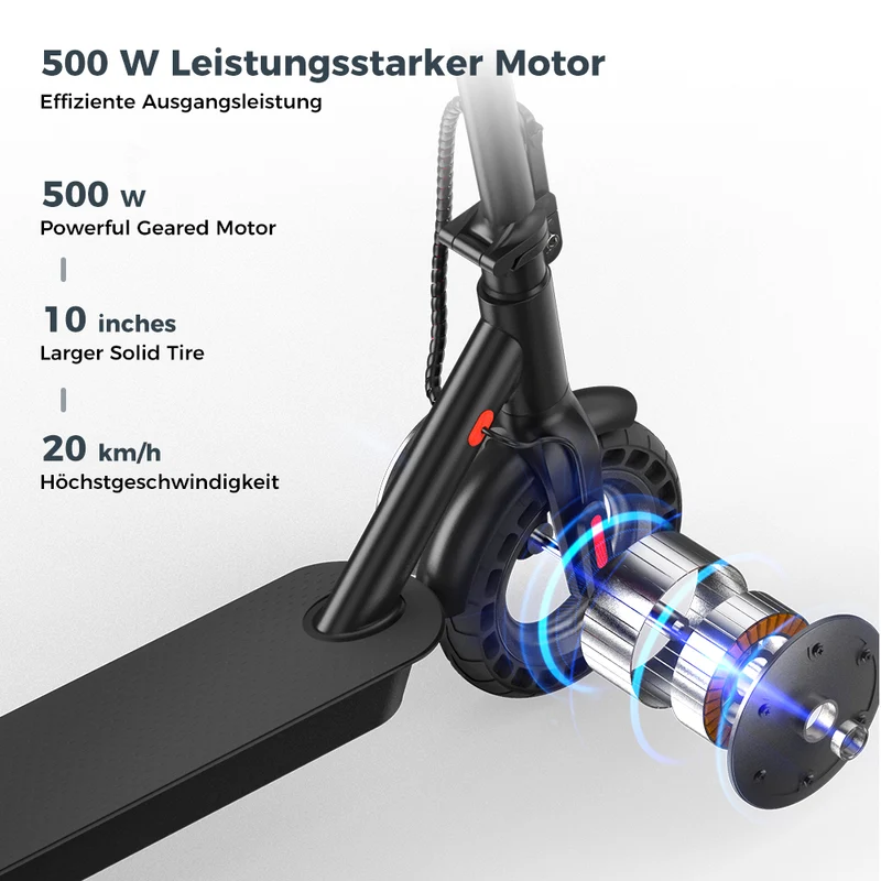 E9TMAX E-Scooter Mit Federung