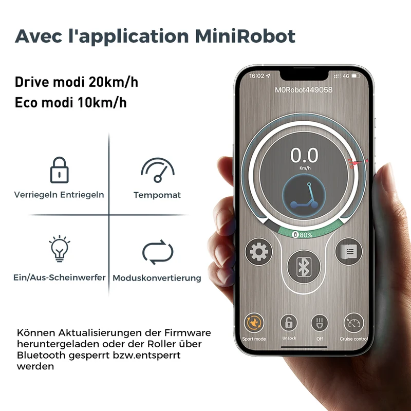 E9 E-Scooter mit Straßenzulassung 350w