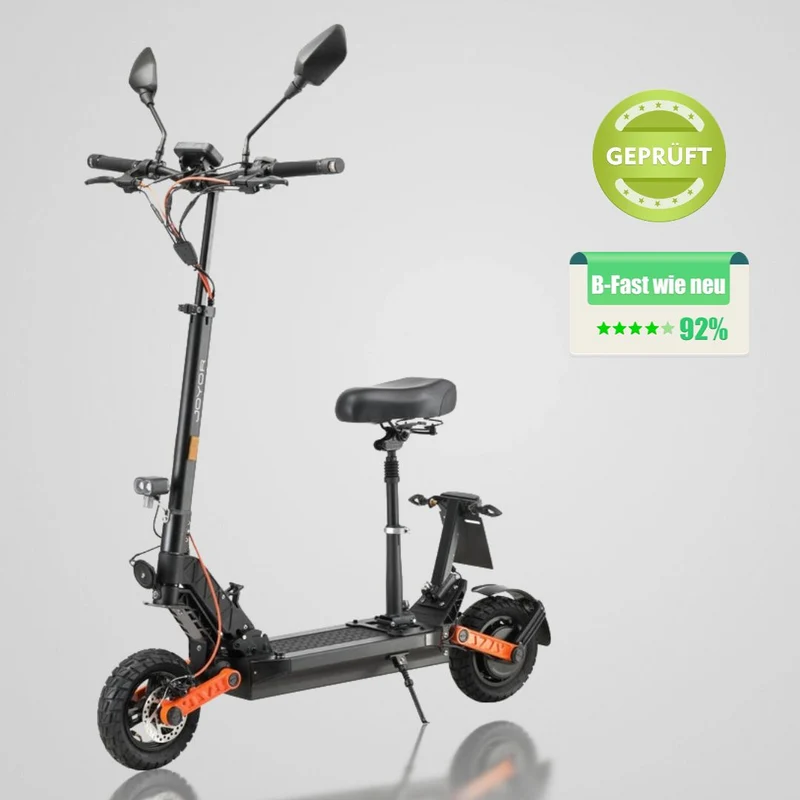 Joyor Gebrauchte E-Scooter S8E (ABE) mit Moped­versicherung (Neue Verpackung)