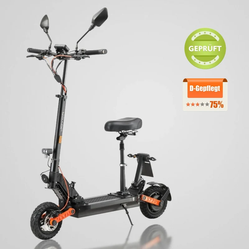 Joyor Gebrauchte E-Scooter S8E (ABE) mit Moped­versicherung (Neue Verpackung)