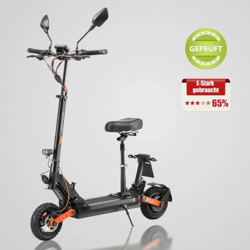 Joyor Gebrauchte E-Scooter S8E (ABE) mit Moped­versicherung (Neue Verpackung)