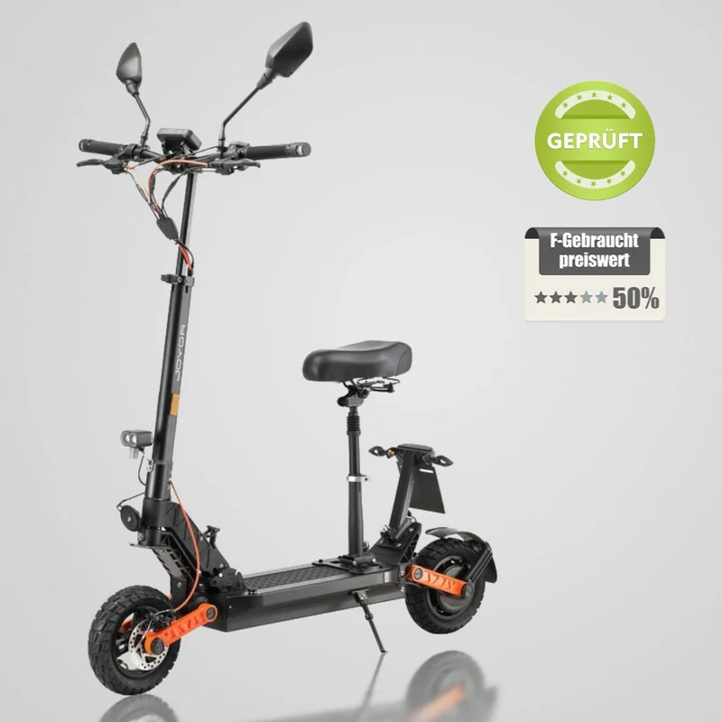 Joyor Gebrauchte E-Scooter S8E (ABE) mit Moped­versicherung (Neue Verpackung)
