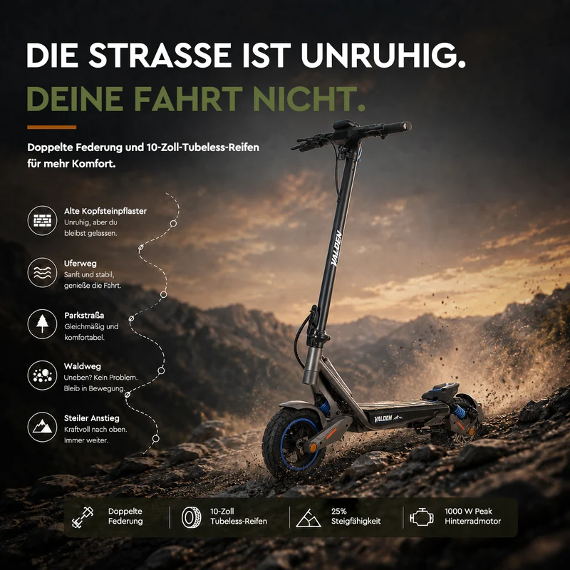Valden E-Scooter GT (ABE)