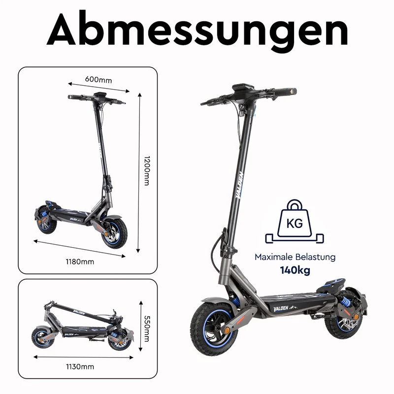 Valden E-Scooter GT (ABE)