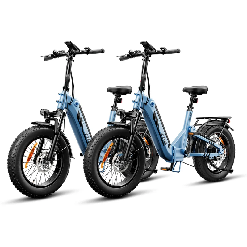 EB8 1000W Faltbares E-Fatbike mit 20" Fat-Reifen und bis zu 145km Reichweite