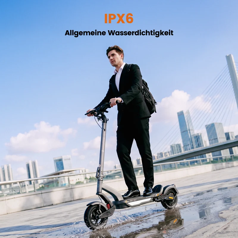 isinwheel S-Nova Pro 70KM Urban Komfort-Pendler E-Scooter Mit Straßenzulassung(ABE, eKFV)