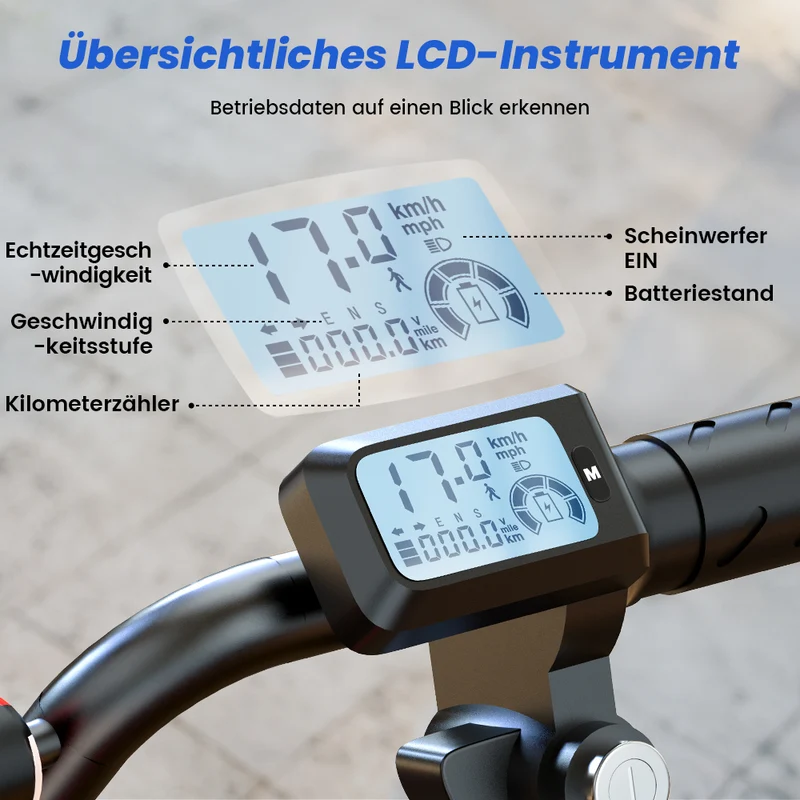 A14 Elektromotorrad für Kinder ab 5 Jahren mit Ambientebeleuchtung