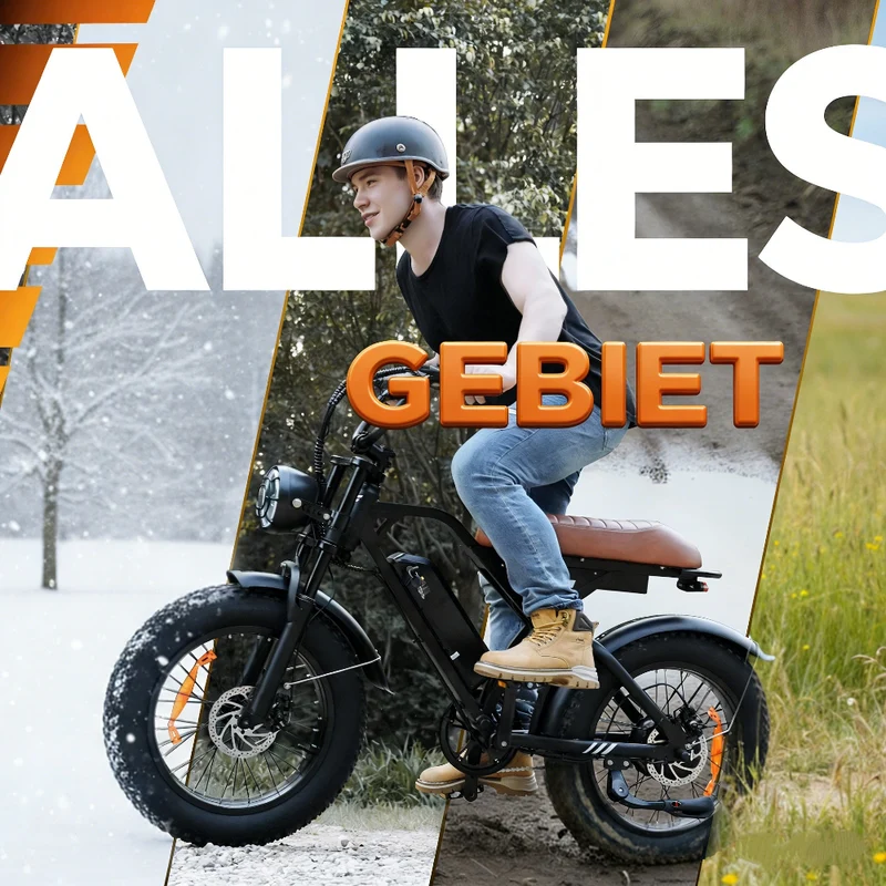 EB5 20″ Fat Tire E-Mountainbike