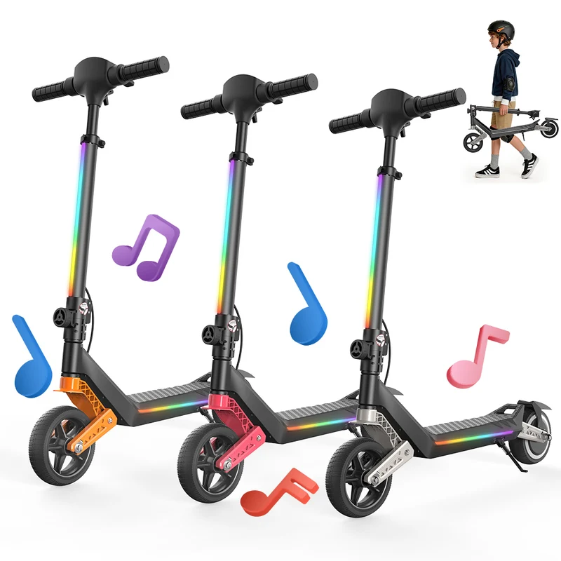 iScooter K6 Kinder E-Scooter mit Doppelfederung