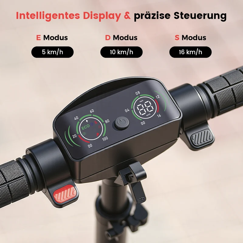 iScooter K6 Kinder E-Scooter mit Doppelfederung
