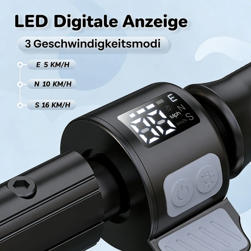 iScooter iK3Pro / iK3Max Kinder E-Scooter mit LED-Lichteffekten