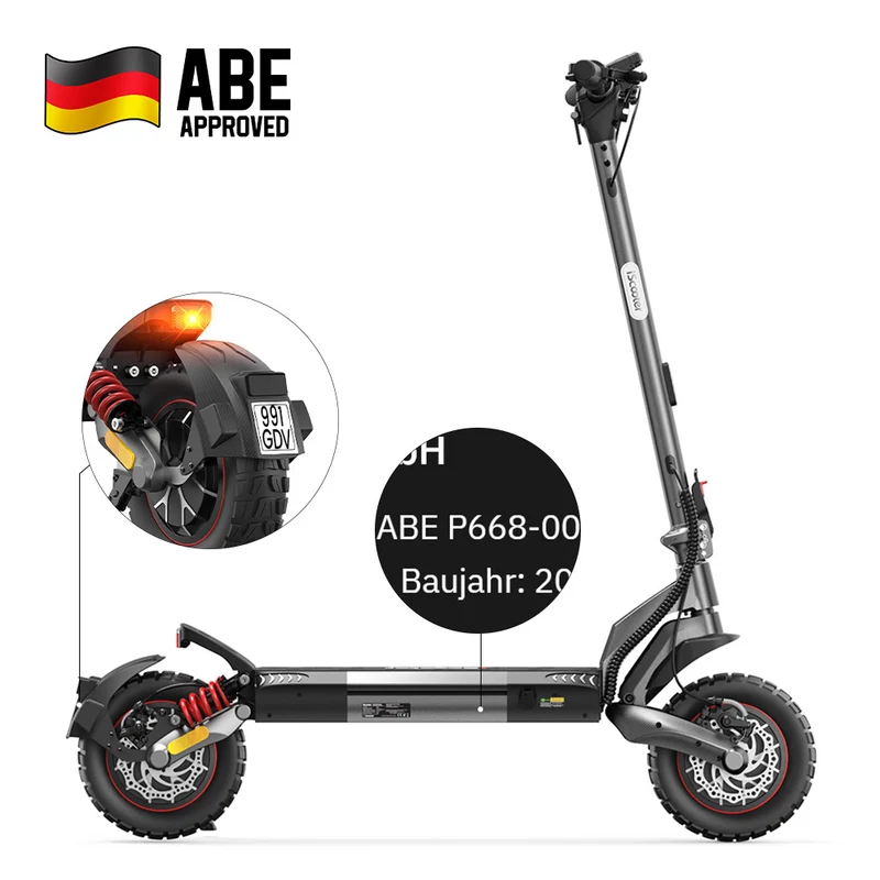 iScooter iX7 / iX7Pro Offroad E-Scooter mit Straßenzulassung