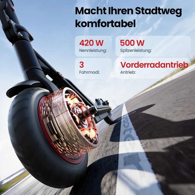 iScooter i8M / i9M City Pendler E-Scooter mit Straßenzulassung