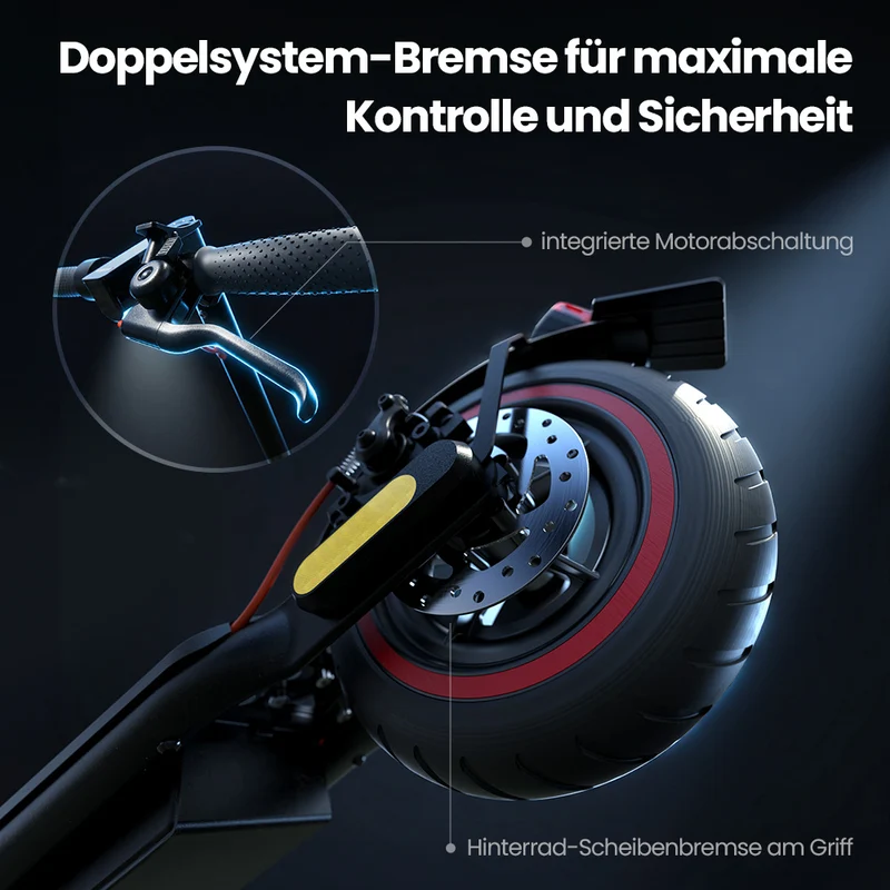 iScooter i8M / i9M City Pendler E-Scooter mit Straßenzulassung