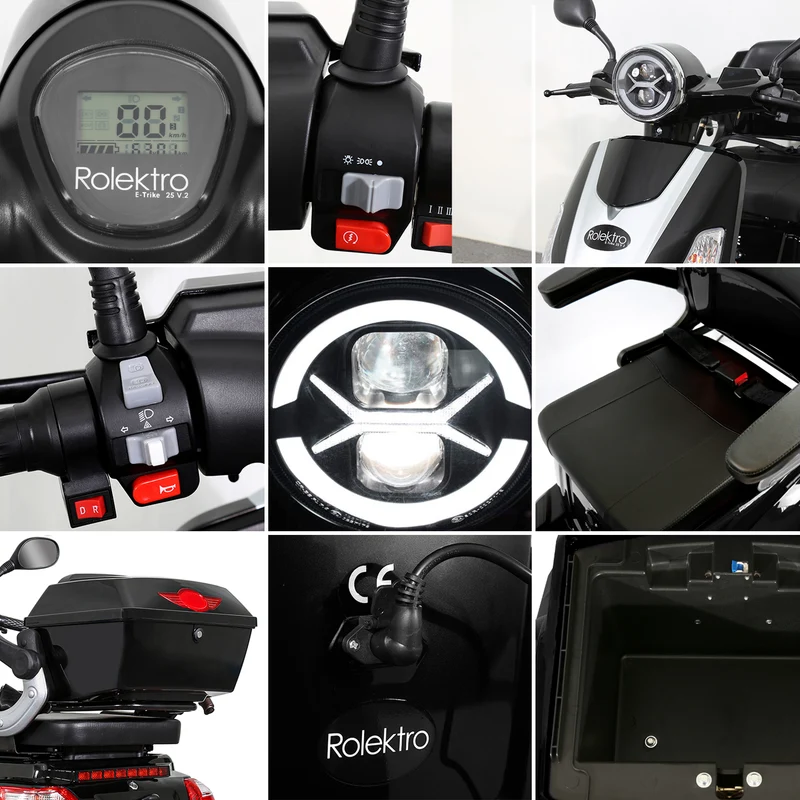 Rolektro E-Trike 25 V.2 | Blei-Gel