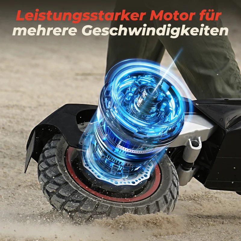 R3 Offroad E-Scooter Mit Straßenzulassung(ABE,eKFV)