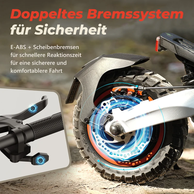 R3 Offroad E-Scooter Mit Straßenzulassung(ABE,eKFV)