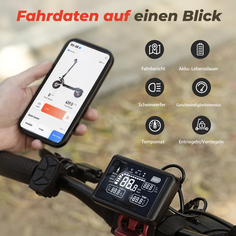 R3 Offroad E-Scooter Mit Straßenzulassung(ABE,eKFV)