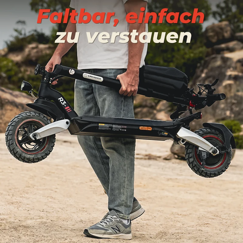 R3 Offroad E-Scooter Mit Straßenzulassung(ABE,eKFV)