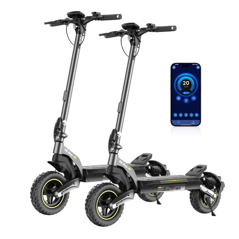 V5 Pro All-Terrain Offroad E-Scooter mit Straßenzulassung (ABE, eKFV)