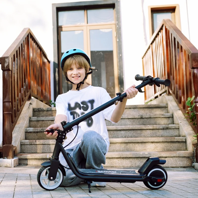 iScooter iK3Max Kinder E-Scooter 6″ mit LED & 3 Geschwindigkeiten