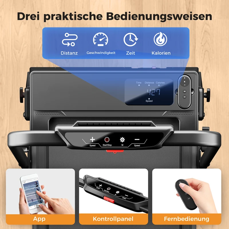 JT52 2-in-1 Laufband mit Steigung