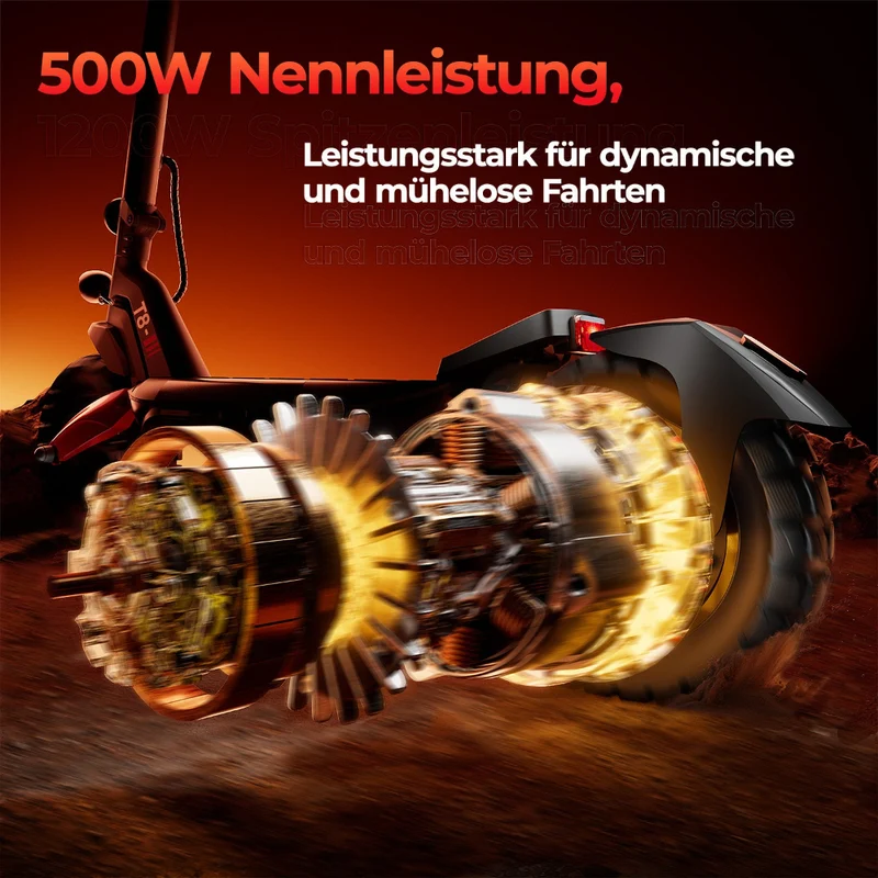 iScooter T8 Offroad E-Scooter Mit Straßenzulassung (ABE/eKFV)