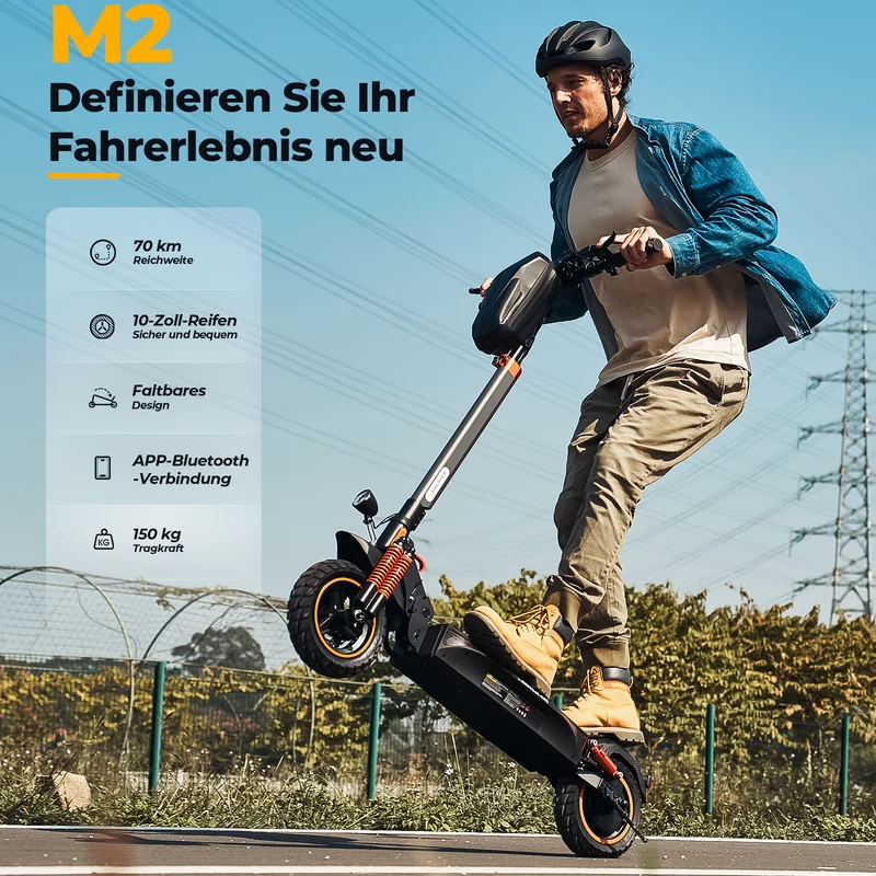 M2 All-Terrain Offroad E-Scooter mit Straßenzulassung (ABE, eKFV)