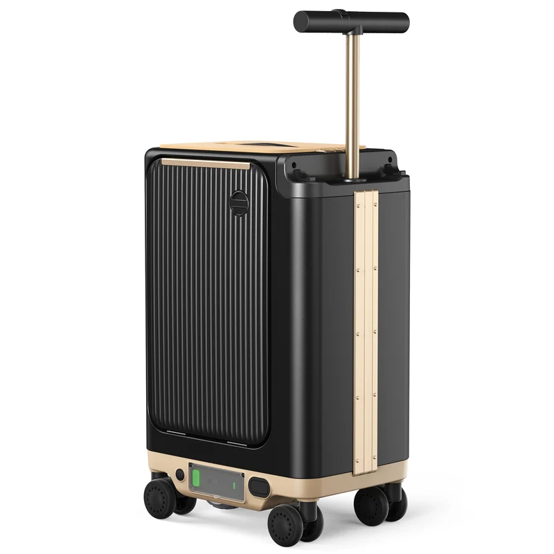 isinwheel 20-Zoll Fahrbarer Elektrischer Reisekoffer mit Flugzeugtauglich