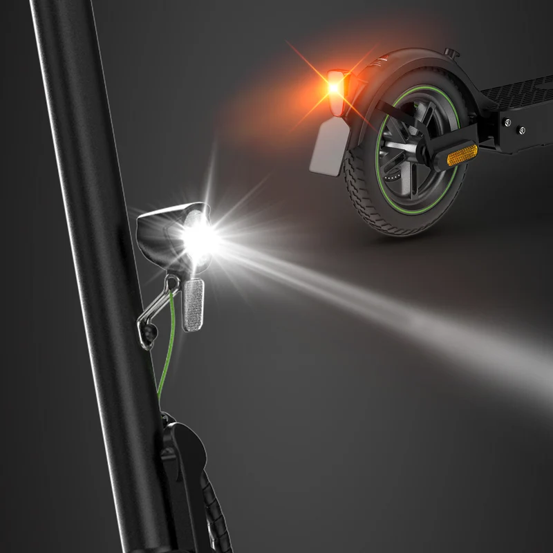 isinwheel S9Pro City-Pendler E-Scooter Doppelfederung Mit Straßenzulassung (ABE, eKFV)