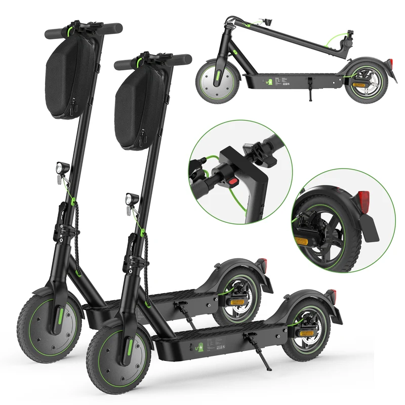 isinwheel S9Pro City-Pendler E-Scooter Doppelfederung Mit Straßenzulassung (ABE, eKFV)