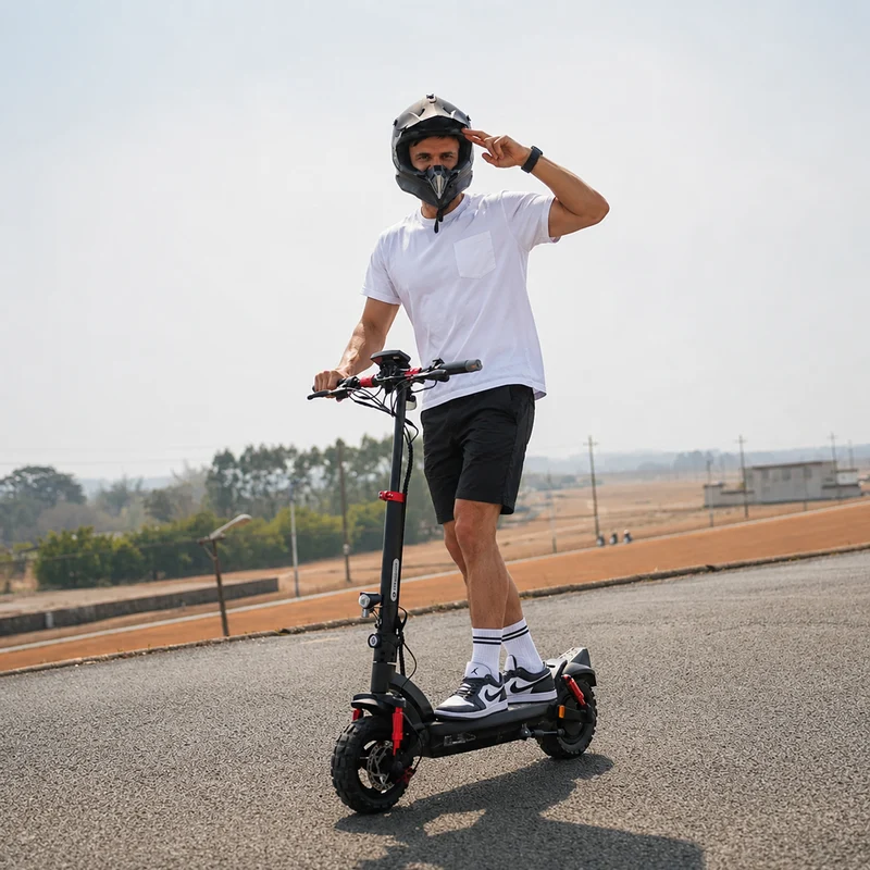 isinwheel GT2 11-Zoll High-Performance Offroad E-Scooter Mit Straßenzulassung (ABE, eKFV)