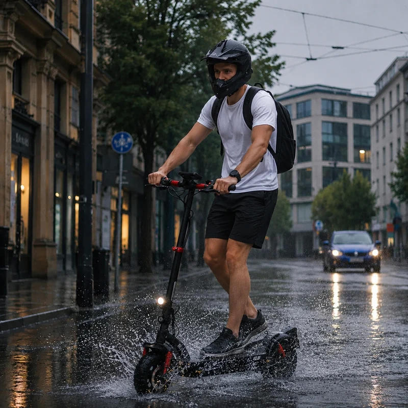 isinwheel GT2 11-Zoll High-Performance Offroad E-Scooter Mit Straßenzulassung (ABE, eKFV)