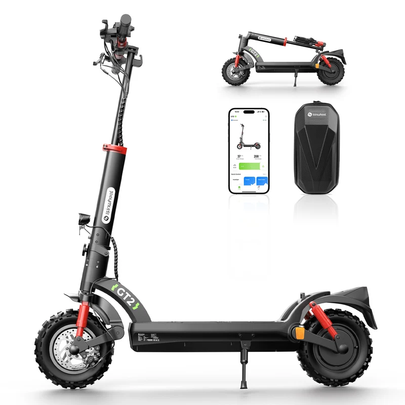 isinwheel GT2 11-Zoll High-Performance Offroad E-Scooter Mit Straßenzulassung (ABE, eKFV)