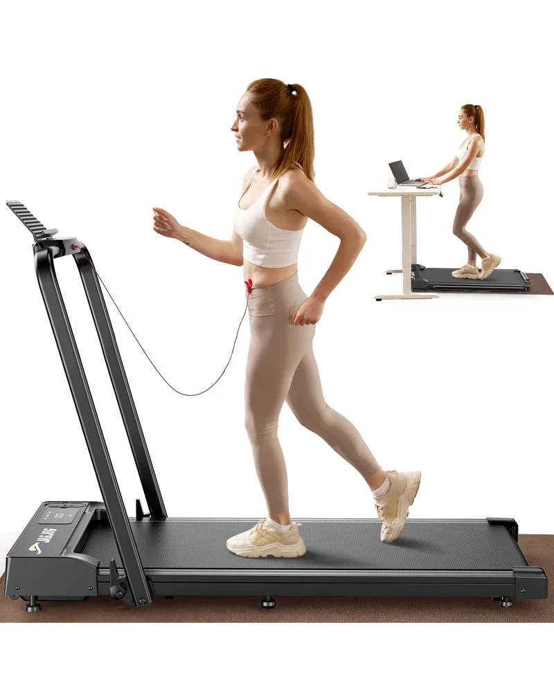 JT51 Faltbares Laufband mit Dual-Control und Griffstange