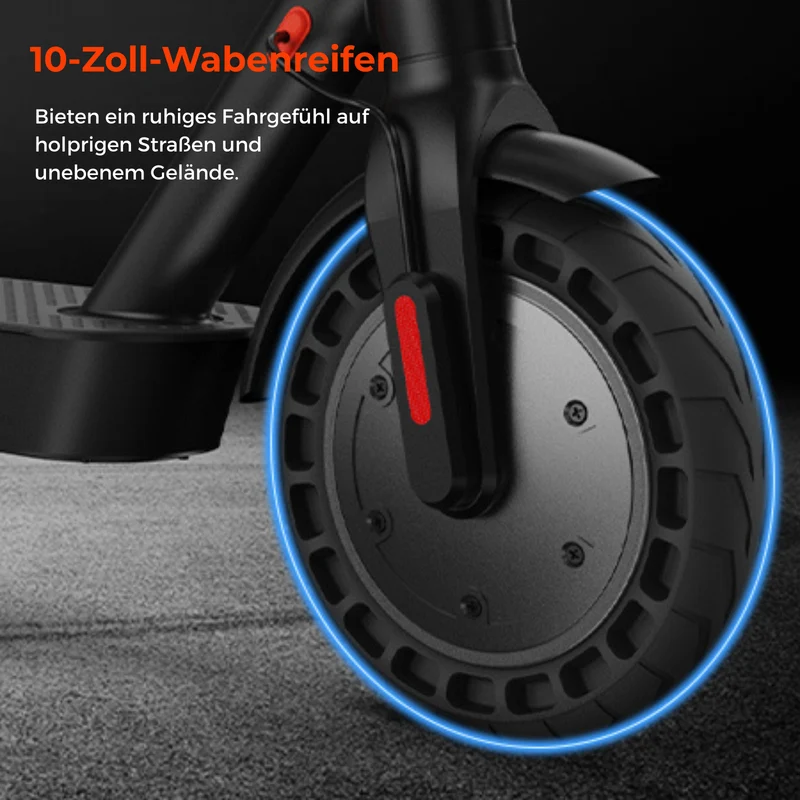 E9TMax City-Pendler E-Scooter Mit Straßenzulassung (ABE, eKFV)