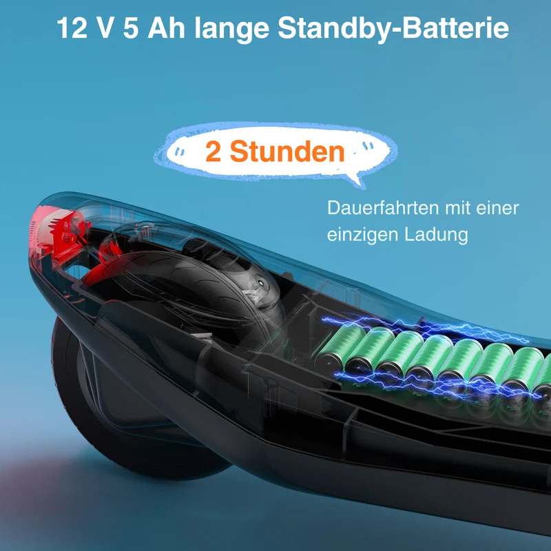 isinwheel Mini-Elektroroller mit 3 Rädern für Jungen im Alter von 3–12 Jahren