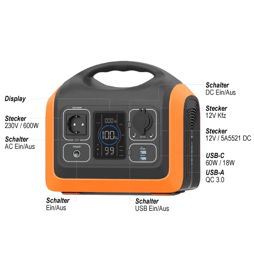 ZERO HERO POWER STATION S600 Basic - 595 Wh