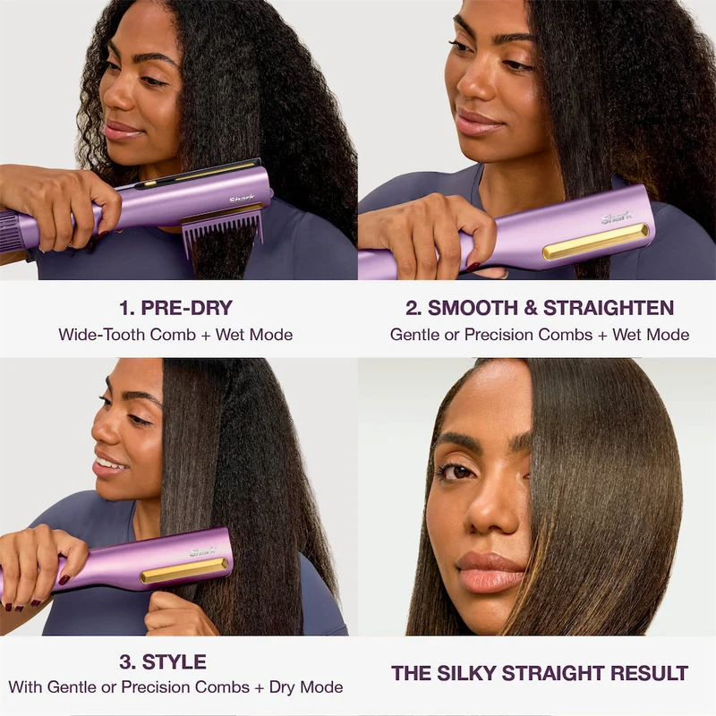 SilkiPro Straight - Plum Satin
