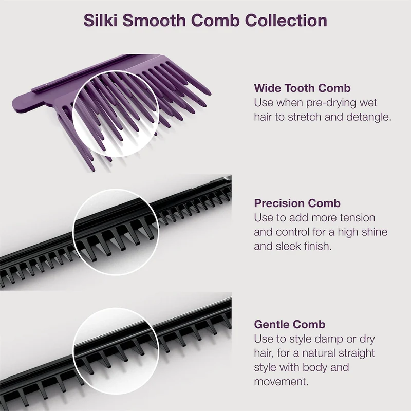SilkiPro Straight - Plum Satin