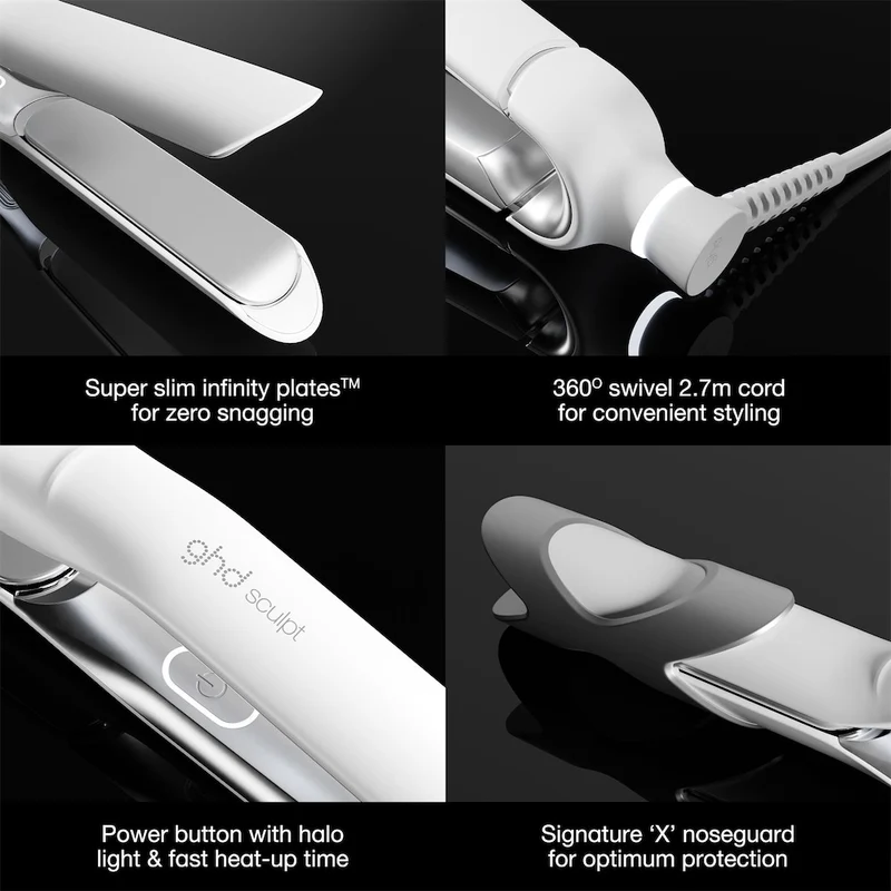 Sculpt Straightener - Mica White