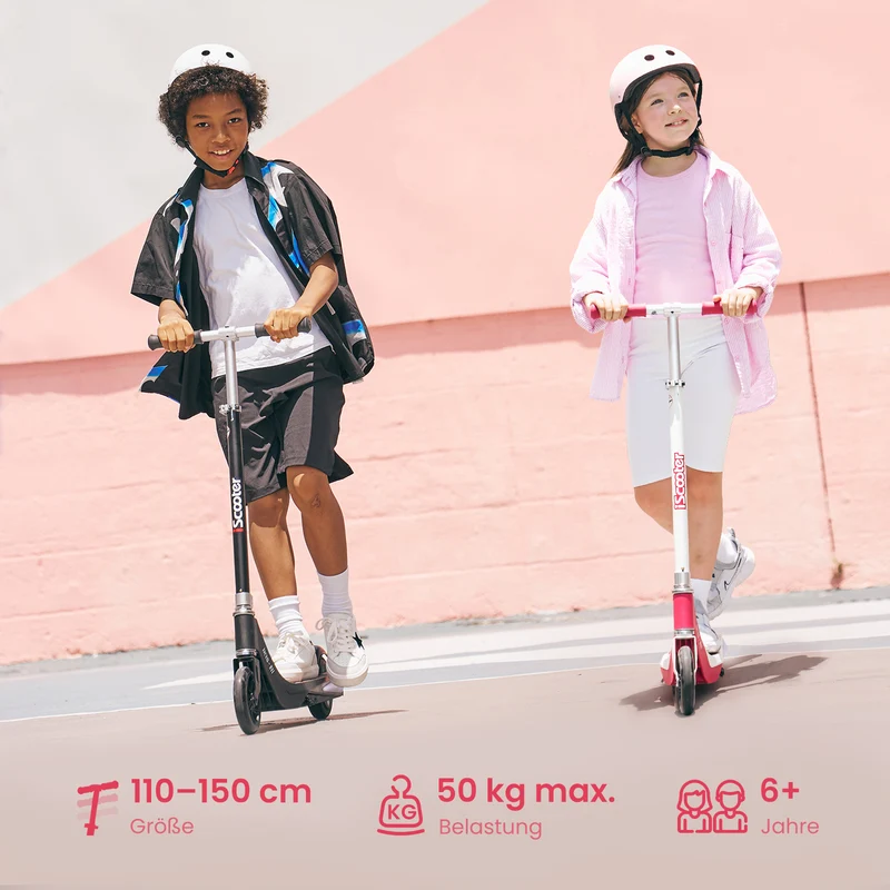 iScooter iK1S Kinder E-Scooter mit höhenverstellbarem Lenker