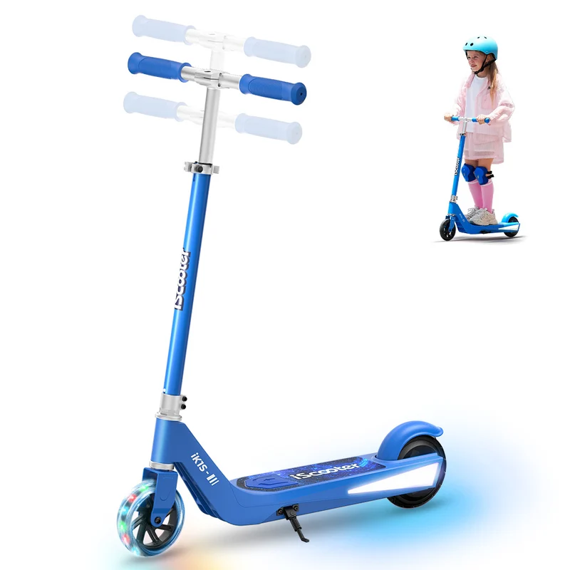 iScooter iK1S Kinder E-Scooter mit höhenverstellbarem Lenker